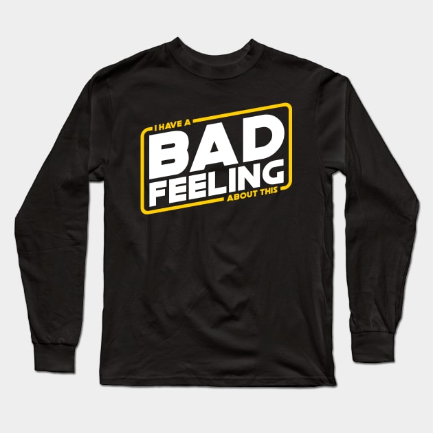 Bad Feels Long Sleeve T-Shirt by technofaze